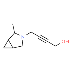 2-Butyn-1-ol,4-(2-methyl-3-azabicyclo[3.1.0]hex-3-yl)-(9CI) structure