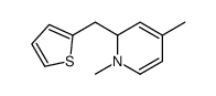 1,4-dimethyl-2-(thiophen-2-ylmethyl)-2H-pyridine Structure