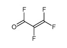 2,3,3-trifluoroprop-2-enoyl fluoride Structure