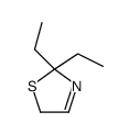 2,2-diethyl-5H-1,3-thiazole Structure