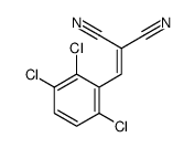 2-[(2,3,6-trichlorophenyl)methylidene]propanedinitrile结构式