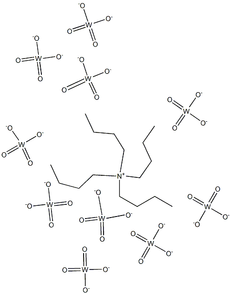 Tetra-n-butylammonium decatungstate Structure