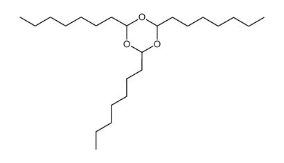 2,4,6-triheptyl-1,3,5-trioxane Structure