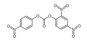 4-nitrophenyl 2,4-dinitrophenyl carbonate Structure