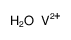 vanadium(2+),trihydrate Structure