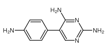 5-(4-AMINOPHENYL)-2,4-PYRIMIDINEDIAMINE structure