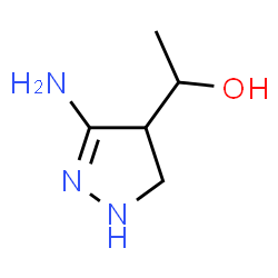 1H-Pyrazole-4-methanol,3-amino-4,5-dihydro-alpha-methyl-(9CI)结构式