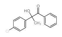 Benzoin, 4'-chloro-a-methyl- (8CI)结构式