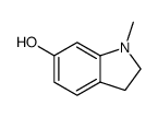 1-methyl-2,3-dihydro-indol-6-ol结构式