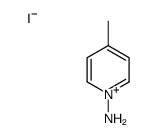 4-methylpyridin-1-ium-1-amine,iodide Structure