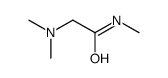 2-(dimethylamino)-N-methylacetamide Structure