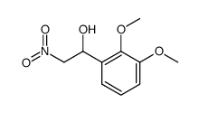 1-(2,3-dimethoxy-phenyl)-2-nitroethanol结构式