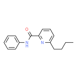 2-Pyridinecarboxamide,6-butyl-N-phenyl-(9CI) Structure