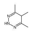 4,5,6-trimethyl-2,5-dihydrotriazine结构式