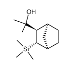 2-endo-(2-hydroxypropan-2-yl)-3-exo-trimethylsilylbicyclo[2.2.1]heptane Structure