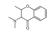 4-Chromanone,3-(dimethylamino)-2-methyl-(8CI) Structure