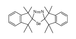 1,1'',3,3''-Tetrahydro-1,1,1'',1'',3,3,3'',3''-octamethyldispiro[2H-inden-2,2'-[1,3,4]selenadiazol-5',2''-[2H]inden]结构式