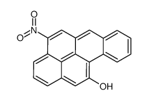 4-nitrobenzo[a]pyren-11-ol结构式