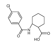 (1R,2S)-2-[(4-chlorobenzoyl)amino]cyclohexane-1-carboxylic acid结构式