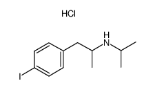 Iofetamine hydrochloride Structure