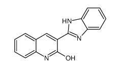 3-(1H-Benzimidazol-2-yl)-2(1H)-quinolinone Structure