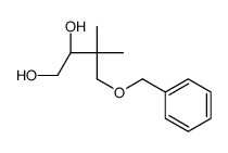 (2R)-3,3-dimethyl-4-phenylmethoxybutane-1,2-diol结构式