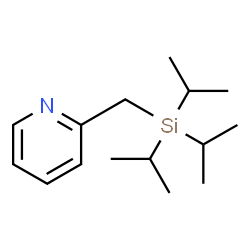 Pyridine,2-[[tris(1-methylethyl)silyl]methyl]-(9CI) Structure