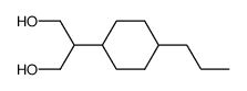 2-(4-propylcyclohexyl)propane-1,3-diol Structure