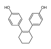 4,4'-cyclohex-1-ene-1,2-diyl-di-phenol Structure