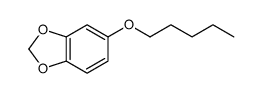 5-pentoxy-1,3-benzodioxole Structure