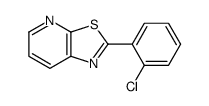 2-(2-chlorophenyl)-[1,3]thiazolo[5,4-b]pyridine Structure