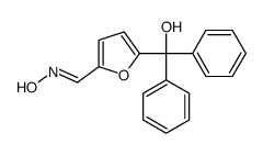 [5-(hydroxyiminomethyl)furan-2-yl]-diphenylmethanol Structure