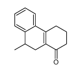 9-methyl-3,4,9,10-tetrahydro-2H-phenanthren-1-one Structure