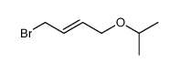1-bromo-4-propan-2-yloxybut-2-ene结构式