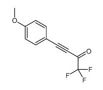 1,1,1-trifluoro-4-(4-methoxyphenyl)but-3-yn-2-one结构式