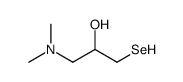 1-(dimethylamino)-3-selanylpropan-2-ol Structure