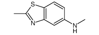 5-Benzothiazolamine,N,2-dimethyl-(9CI) Structure