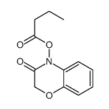 (3-oxo-1,4-benzoxazin-4-yl) butanoate Structure