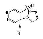 4-(1-methylpyrrol-2-yl)-1H-pyridazine-4,5-dicarbonitrile Structure