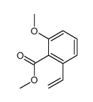 methyl 2-ethenyl-6-methoxybenzoate结构式