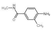 4-amino-N,3-dimethylbenzamide structure