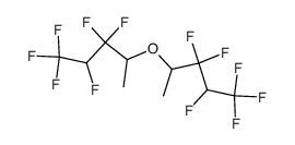 bis-(2,2,3,4,4,4-hexafluoro-1-methylbutyl) ether Structure