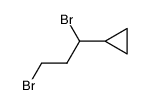 1-cyclopropyl-1,3-dibromopropane结构式