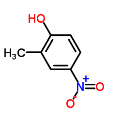 2-Methyl-4-nitrophenol Structure