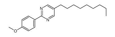 2-(4-methoxyphenyl)-5-nonylpyrimidine结构式