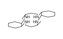 3,14-dimethyl-2,6,13,17-tetraazatricyclo[14,4,0(1.18),0(7.12)]docosane结构式