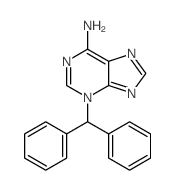 3H-Purin-6-amine,3-(diphenylmethyl)-结构式