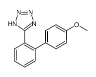 5-(4'-methoxy-biphenyl-2-yl)-1H-tetrazole Structure
