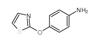 4-(2-噻唑氧基)苯胺结构式