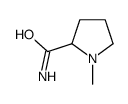 1-Methylprolinamide Structure